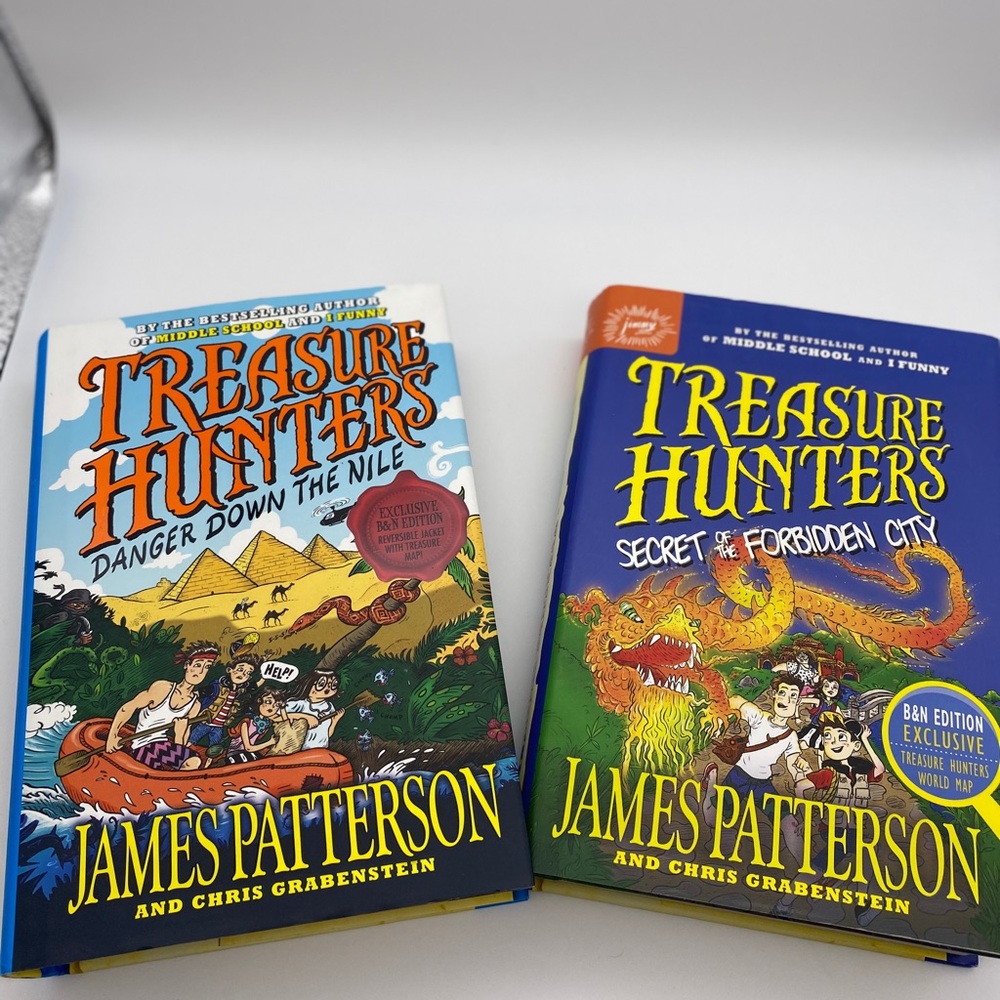 James Paterson Treasure Hunters Book 2&3